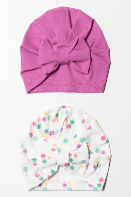 Turbans 2 Pack Purple sold by Ackermas