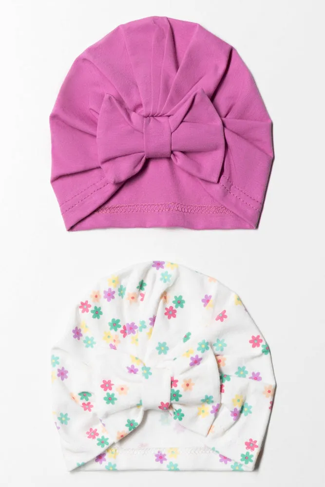 Turbans 2 Pack Purple sold by Ackermas