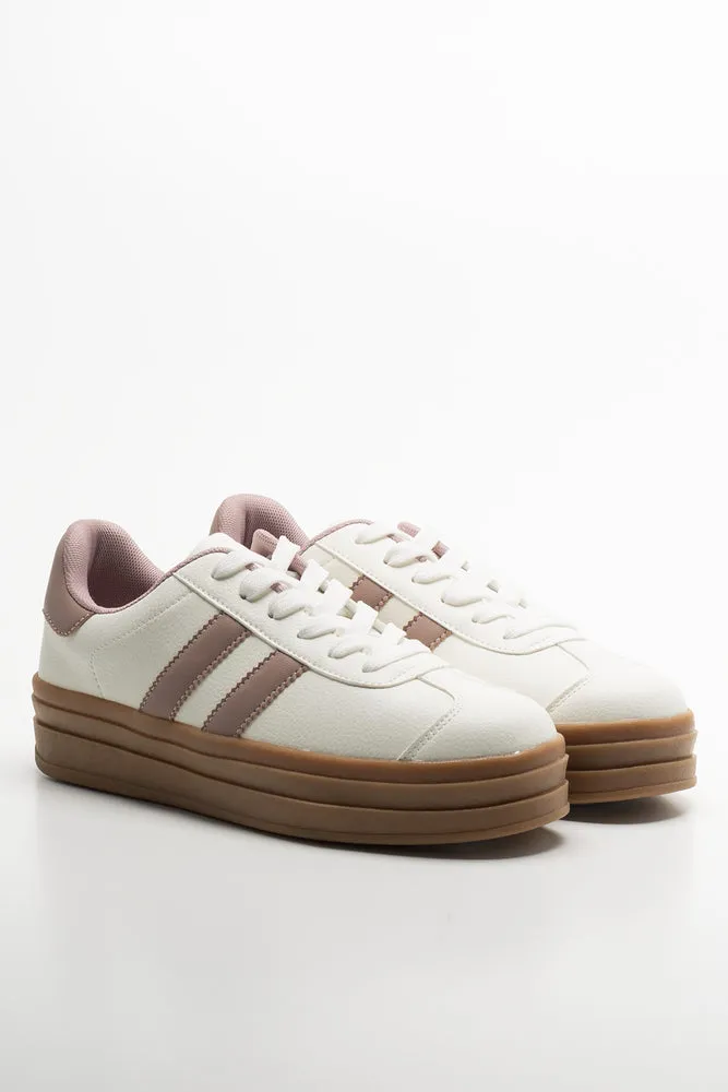 Platform Sneaker Cream sold by Ackermas