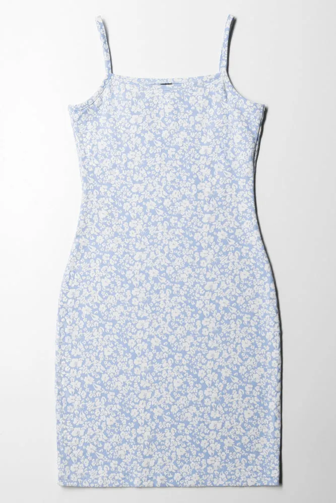 Sleeveless Dress Blue sold by Ackermas