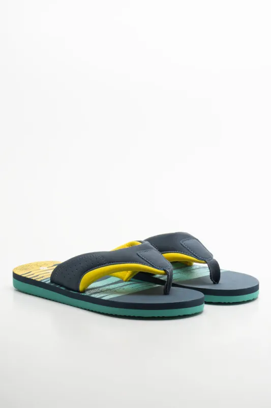 Padded Thong Navy sold by Ackermas