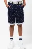Belted Chino Shorts Navy sold by Ackermas