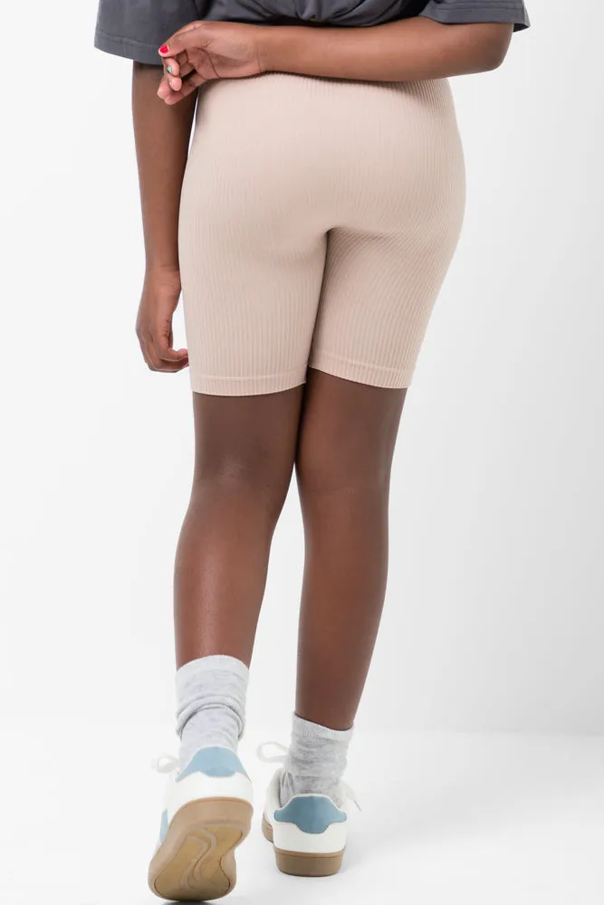 Seamless Cycle Shorts Natural sold by Ackermas product image thumbnail 3