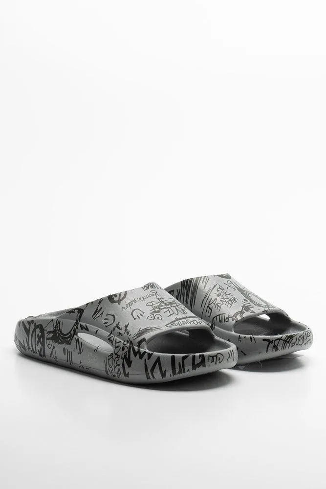 Printed Moulded Slide Grey sold by Ackermas