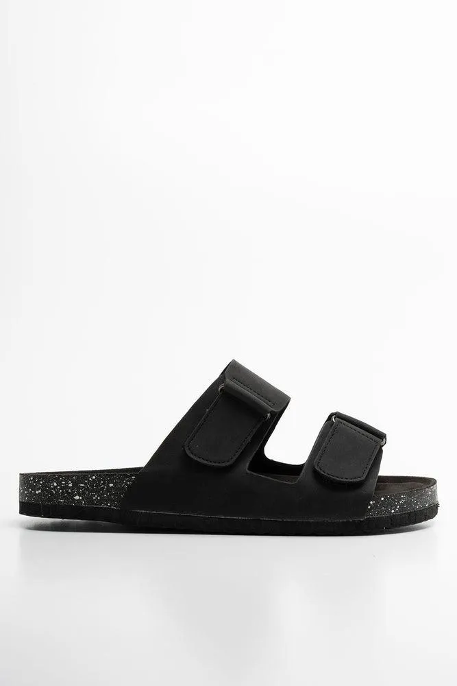 Double Strap Sandal Black sold by Ackermas product image thumbnail 2