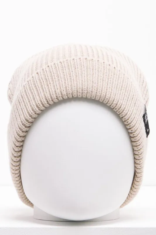 Rib Beanie Natural sold by Ackermas