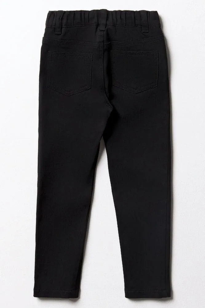 Skinny Denim Jeans Black sold by Ackermas product image thumbnail 3