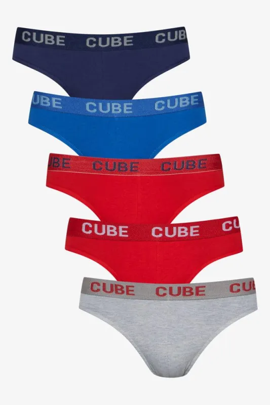 5 Pack Briefs Multi sold by Ackermas