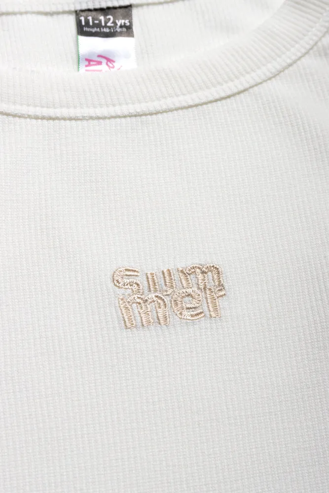 Rib Vest White sold by Ackermas product image thumbnail 2