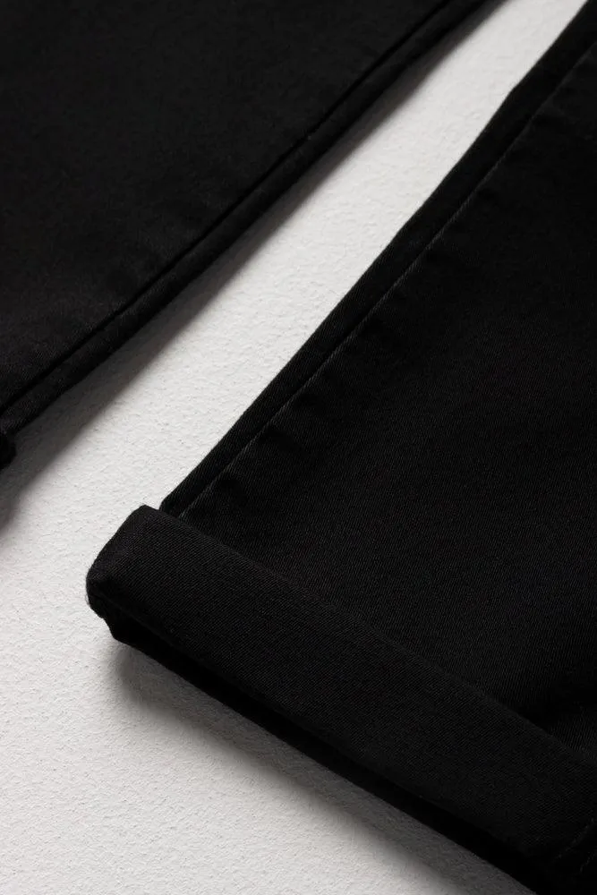 Chino Slim Fit Pants Black sold by Ackermas product image thumbnail 2