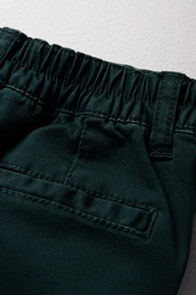 Slim Fit Chino Pants Dark Green sold by Ackermas product image thumbnail 3