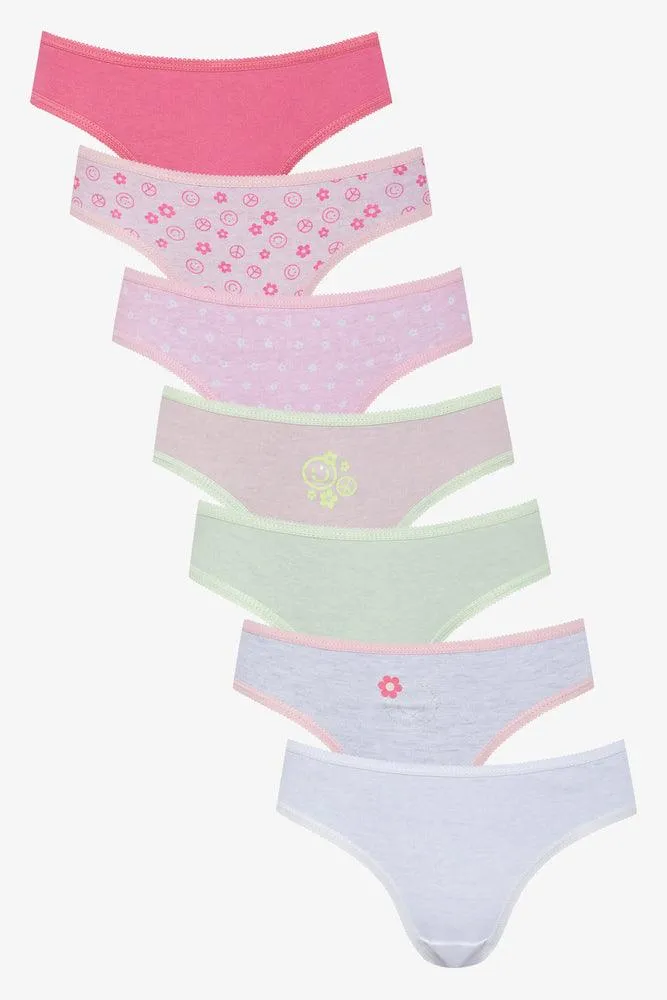 7 Pack Smileyworld Bikini Panties Multi sold by Ackermas