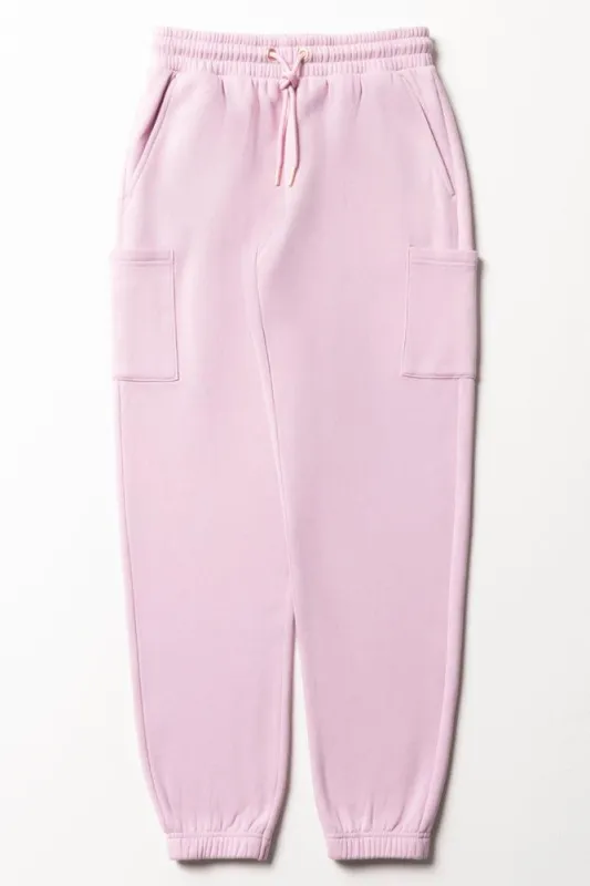 Cargo Trackpants Pink sold by Ackermas