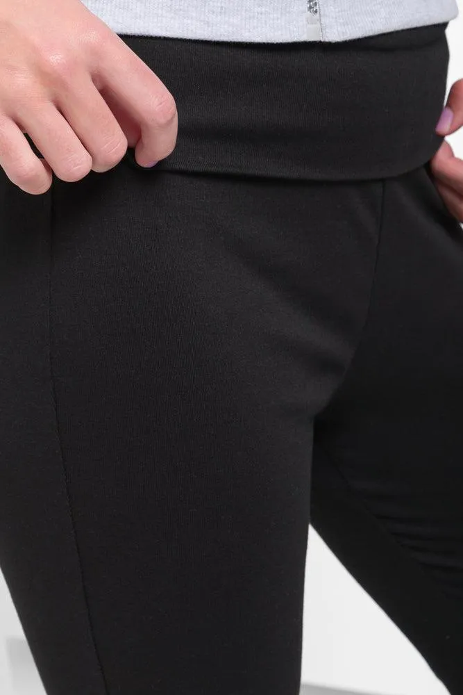 Flare Leggings Black sold by Ackermas product image thumbnail 4