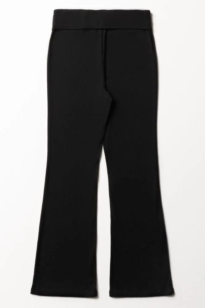 Flare Leggings Black sold by Ackermas product image thumbnail 3