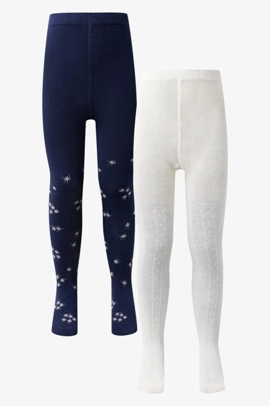 2 Pack Tights Navy sold by Ackermas