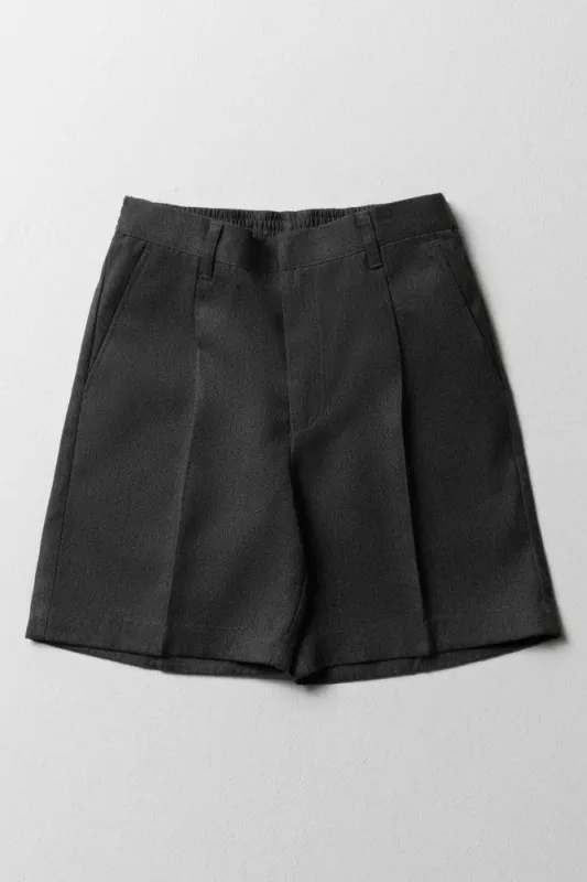 Boys School Shorts Grey sold by Ackermas