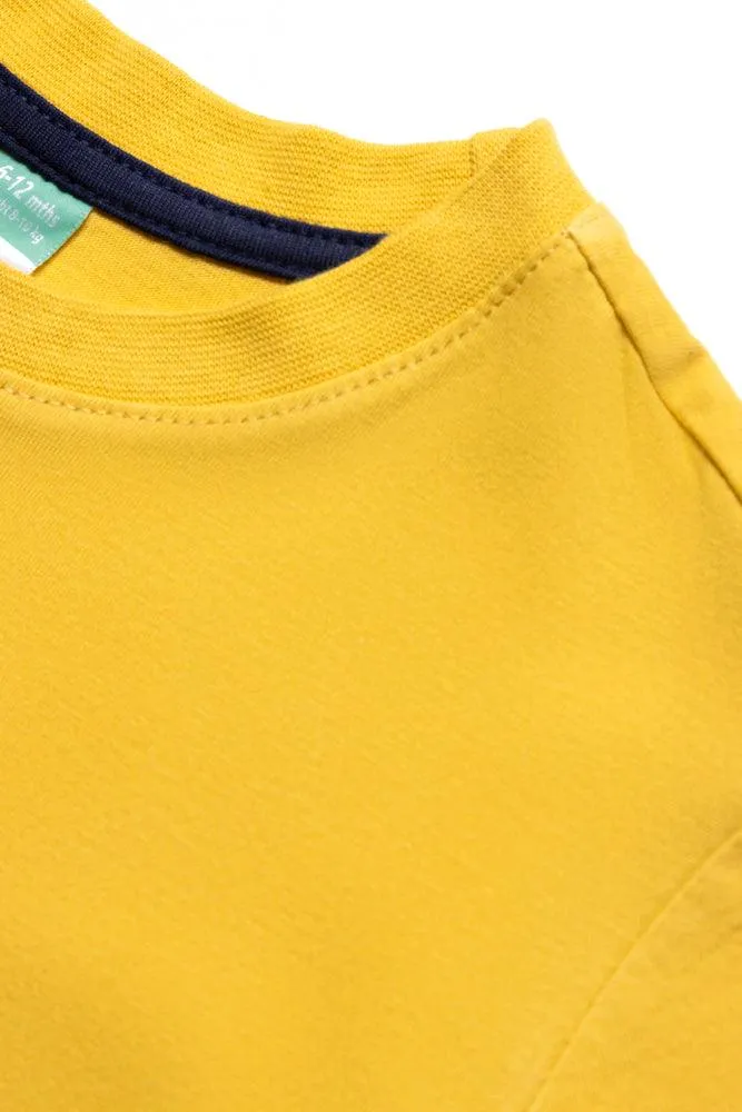 Short Sleeve T-Shirt Yellow sold by Ackermas product image thumbnail 2