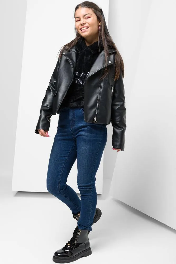 Skinny Denims Jeans Dark Blue sold by Ackermas product image thumbnail 2