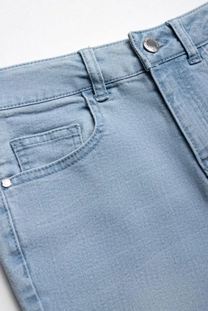 Skinny Denim Jeans Light Blue sold by Ackermas product image thumbnail 2