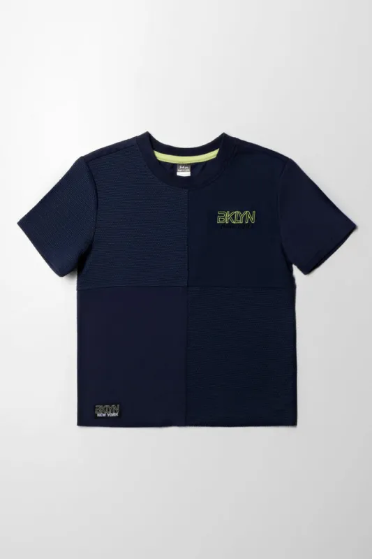 Short Sleeve T-Shirt Navy sold by Ackermas
