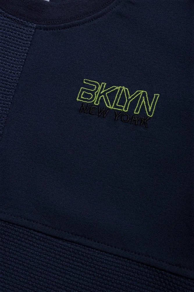 Short Sleeve T-Shirt Navy sold by Ackermas product image thumbnail 2