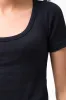 Seamless Short Sleeve T-Shirt Black sold by Ackermas