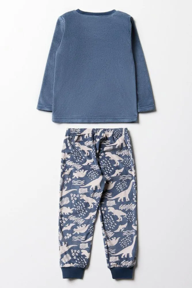 Dinosaur Long Sleeve Pyjamas Grey sold by Ackermas product image thumbnail 4