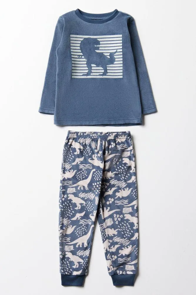Dinosaur Long Sleeve Pyjamas Grey sold by Ackermas