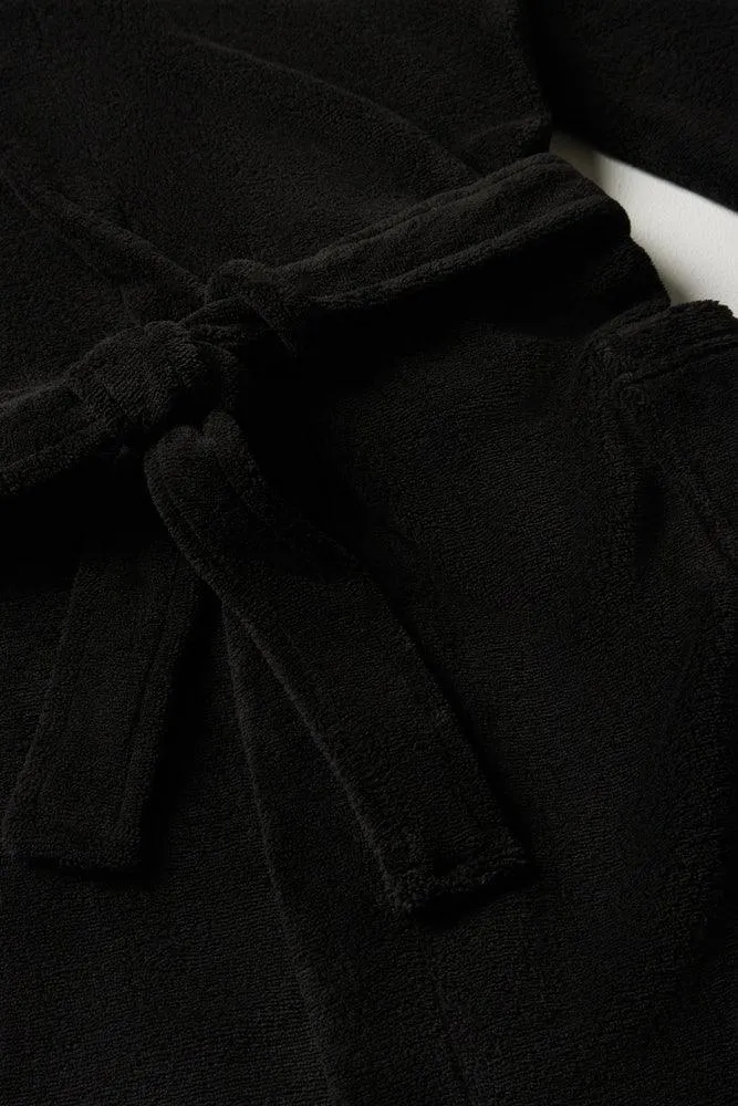 Coral Fleece Gown Black sold by Ackermas product image thumbnail 3