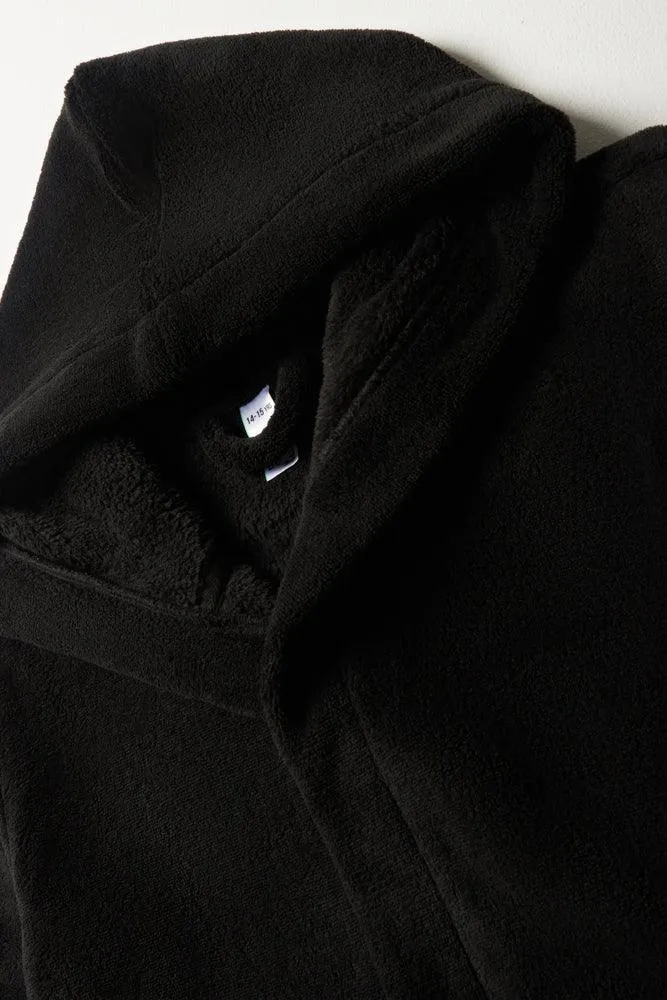 Coral Fleece Gown Black sold by Ackermas product image thumbnail 2