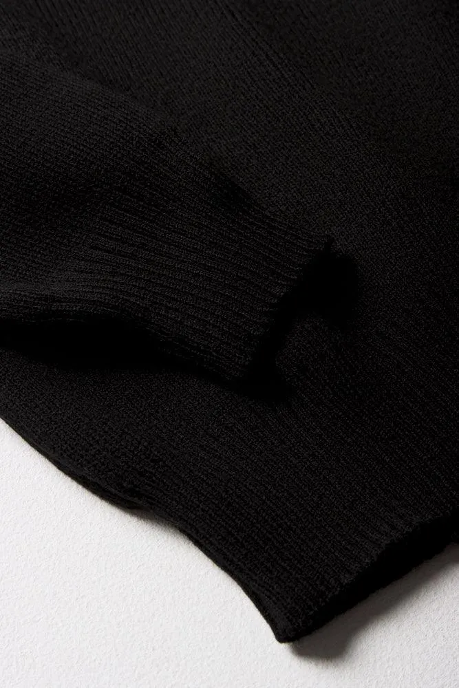 Unisex School Long Sleeve Jersey Black sold by Ackermas product image thumbnail 2