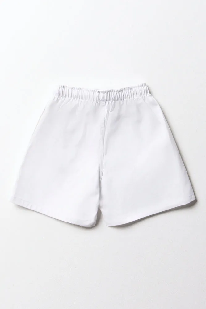 Unisex Sports Shorts Secondary White sold by Ackermas product image thumbnail 4