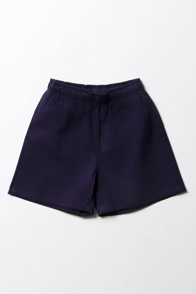 Unisex Sports Shorts Secondary Navy sold by Ackermas product image thumbnail 2