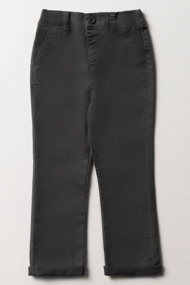 Slim Fit Chino Pants Dark Grey sold by Ackermas