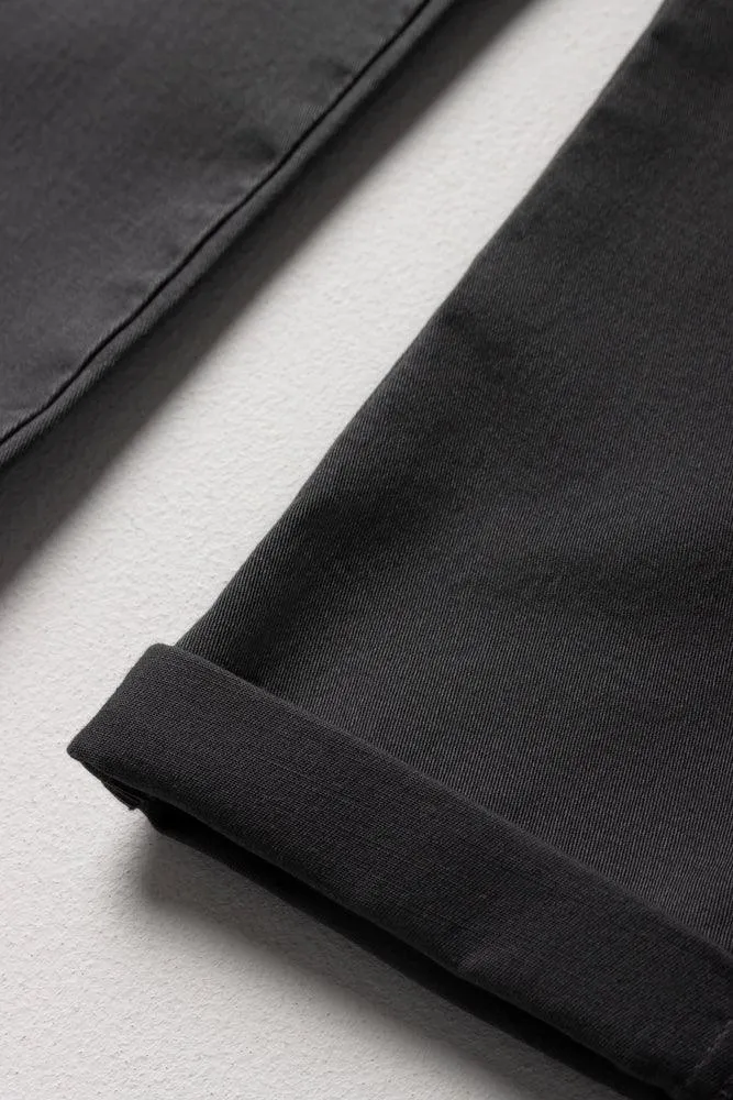 Slim Fit Chino Pants Dark Grey sold by Ackermas product image thumbnail 2