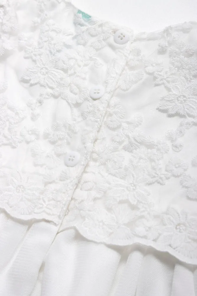 Lace Tulle Dress White sold by Ackermas product image thumbnail 3