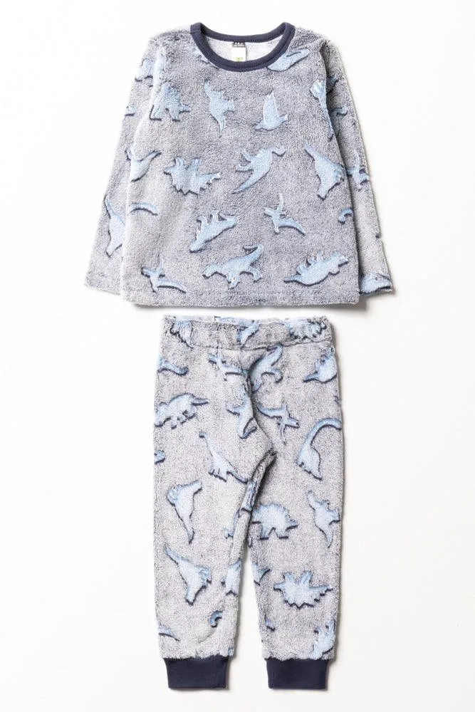 Dinosaur Long Sleeve Pyjamas Navy sold by Ackermas