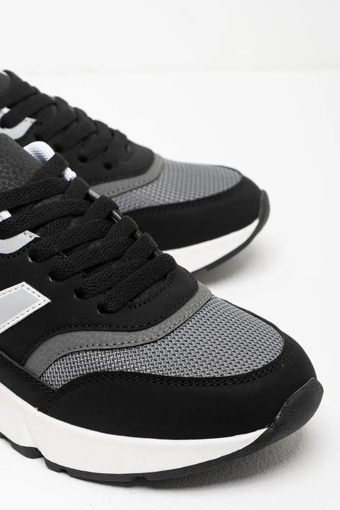 Retro Trainer Black sold by Ackermas product image thumbnail 3