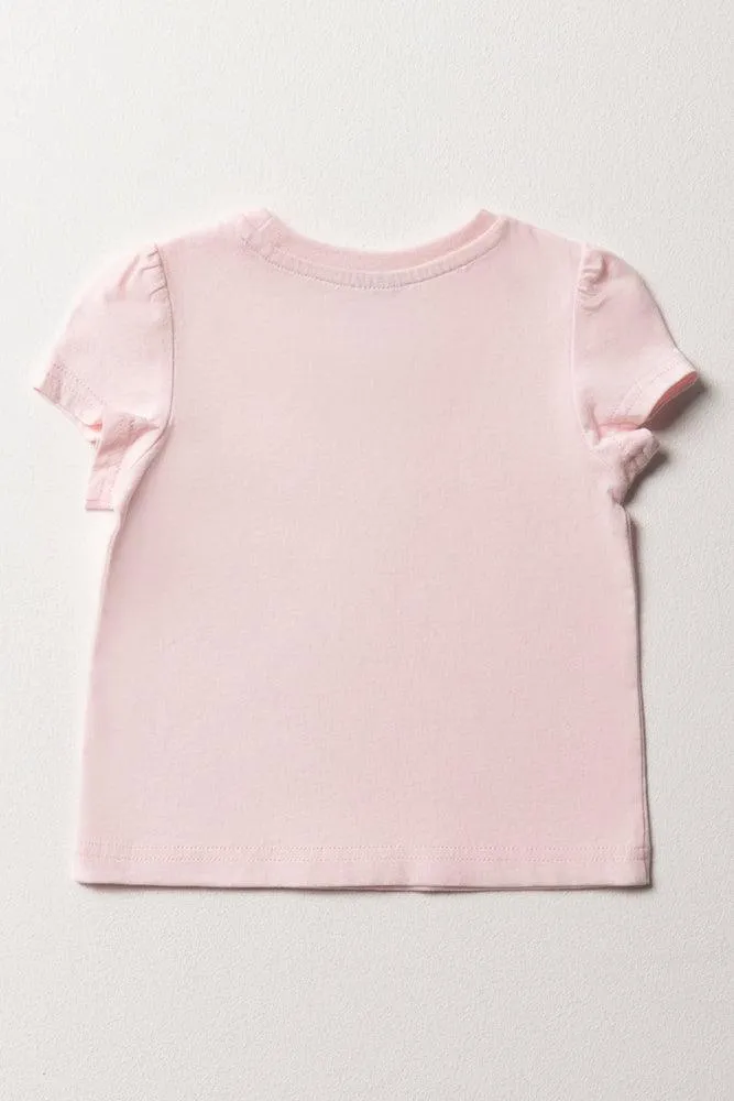 Short Sleeve T-Shirt Light Pink sold by Ackermas product image thumbnail 4