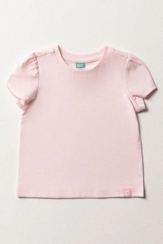 Short Sleeve T-Shirt Light Pink sold by Ackermas