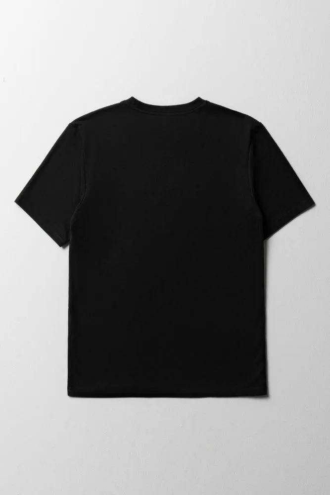 Short Sleeve T-Shirt Black sold by Ackermas product image thumbnail 4