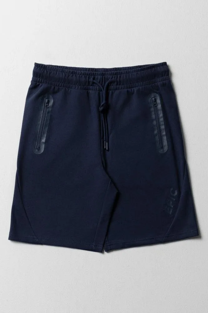 Cargo Shorts Navy sold by Ackermas