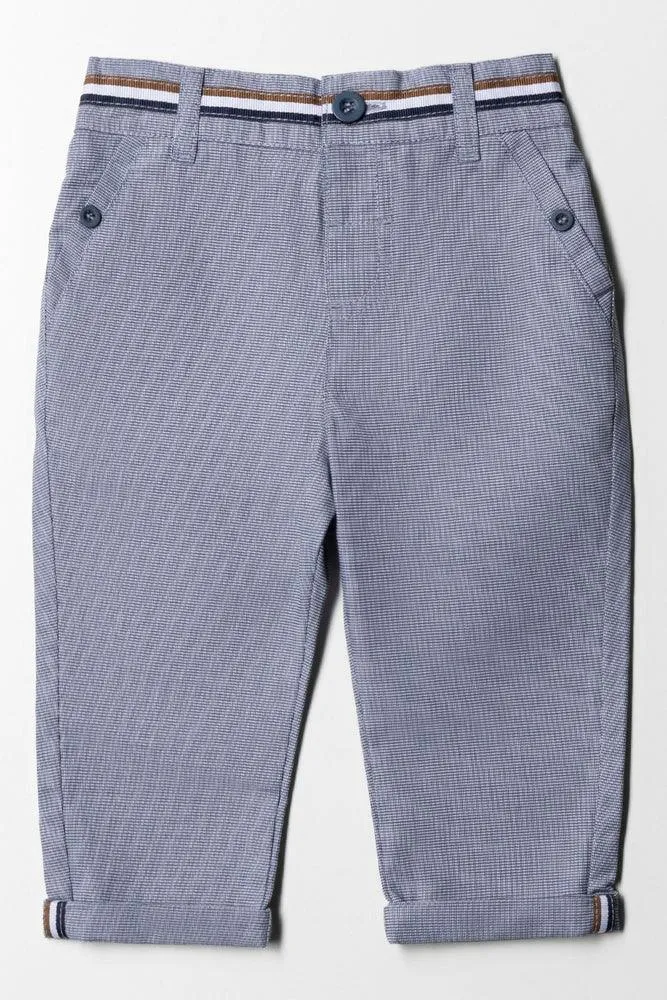Tapered Relaxed Trouser Blue sold by Ackermas