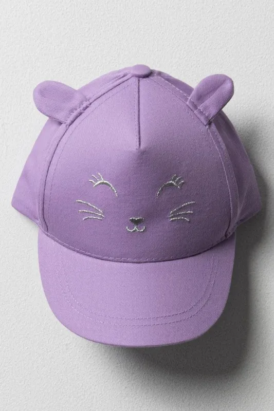 Cat Peak Cap Lilac sold by Ackermas