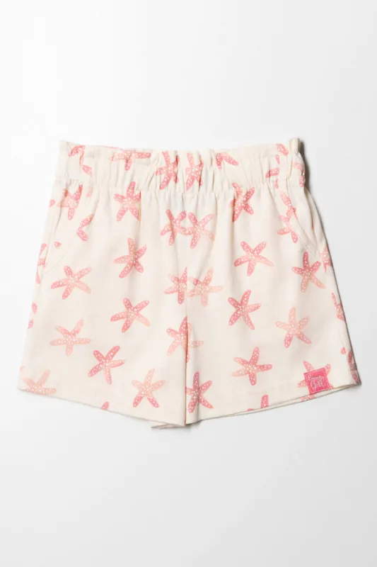Starfish Shorts Pink sold by Ackermas