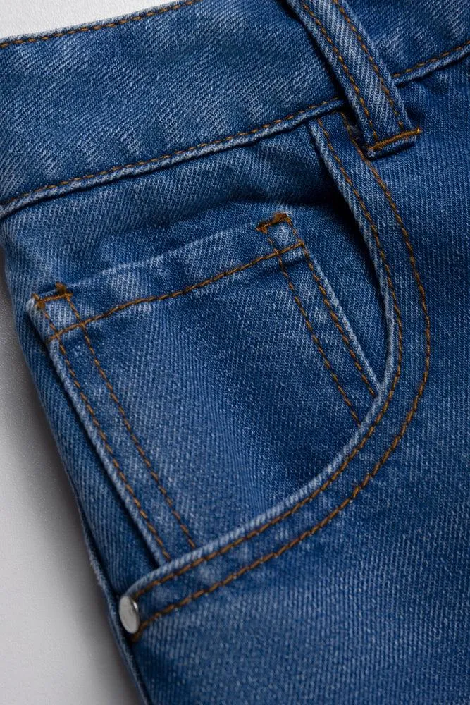 Denim Shorts Blue sold by Ackermas product image thumbnail 3