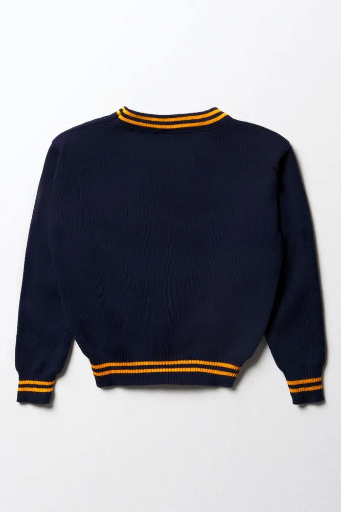 Unisex School Long Sleeve Stripe Jersey Navy sold by Ackermas product image thumbnail 4