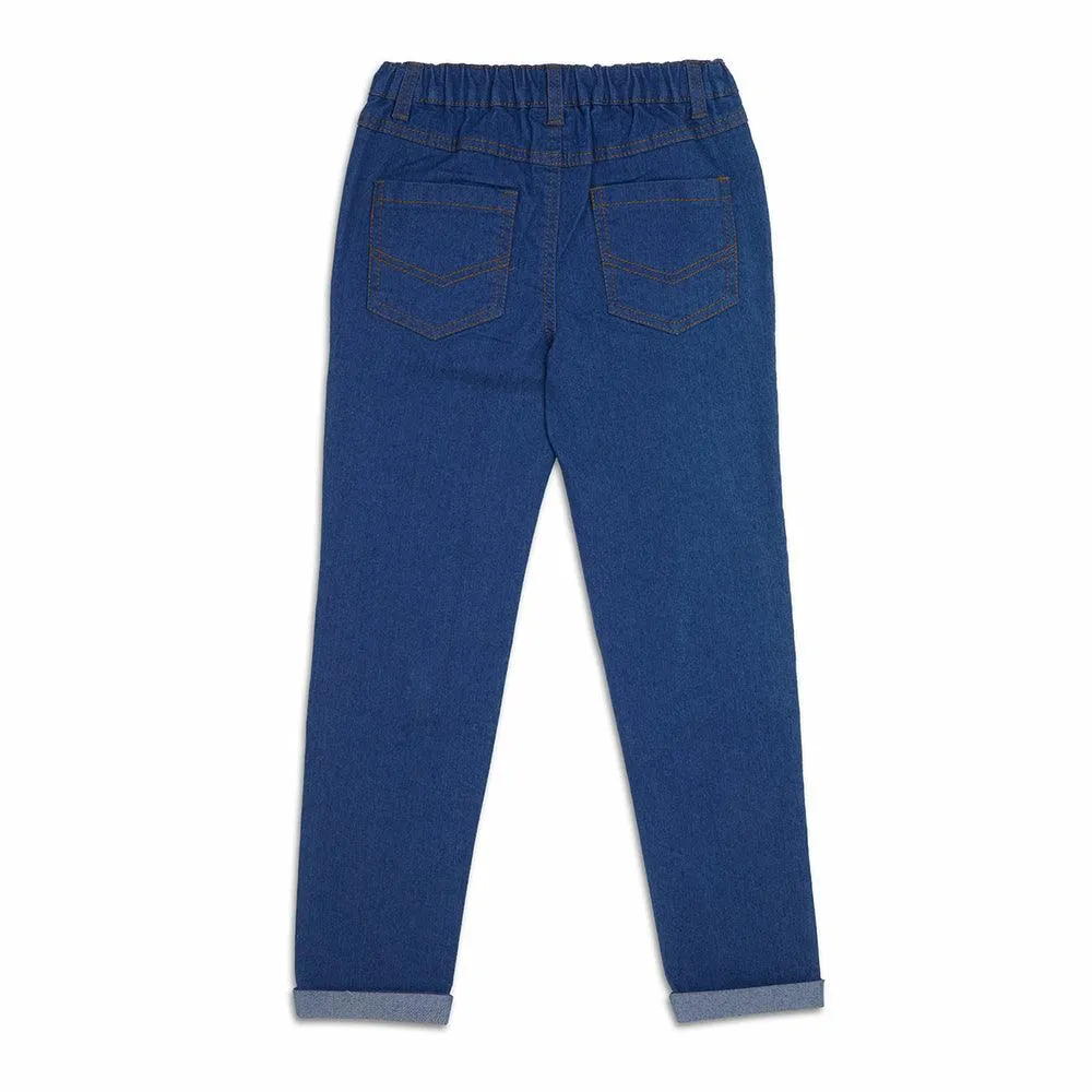 Skinny Denim Jeans Bright Blue sold by Ackermas product image thumbnail 3