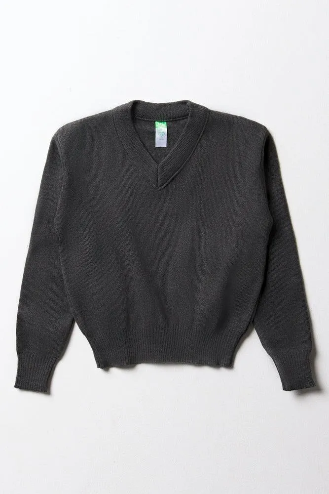 Unisex School Long Sleeve Jersey Grey sold by Ackermas